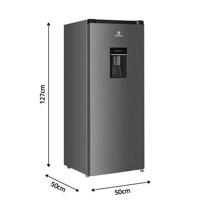 Heladera Indurama RI-289D Frente en Acero Inoxidable 168 lts